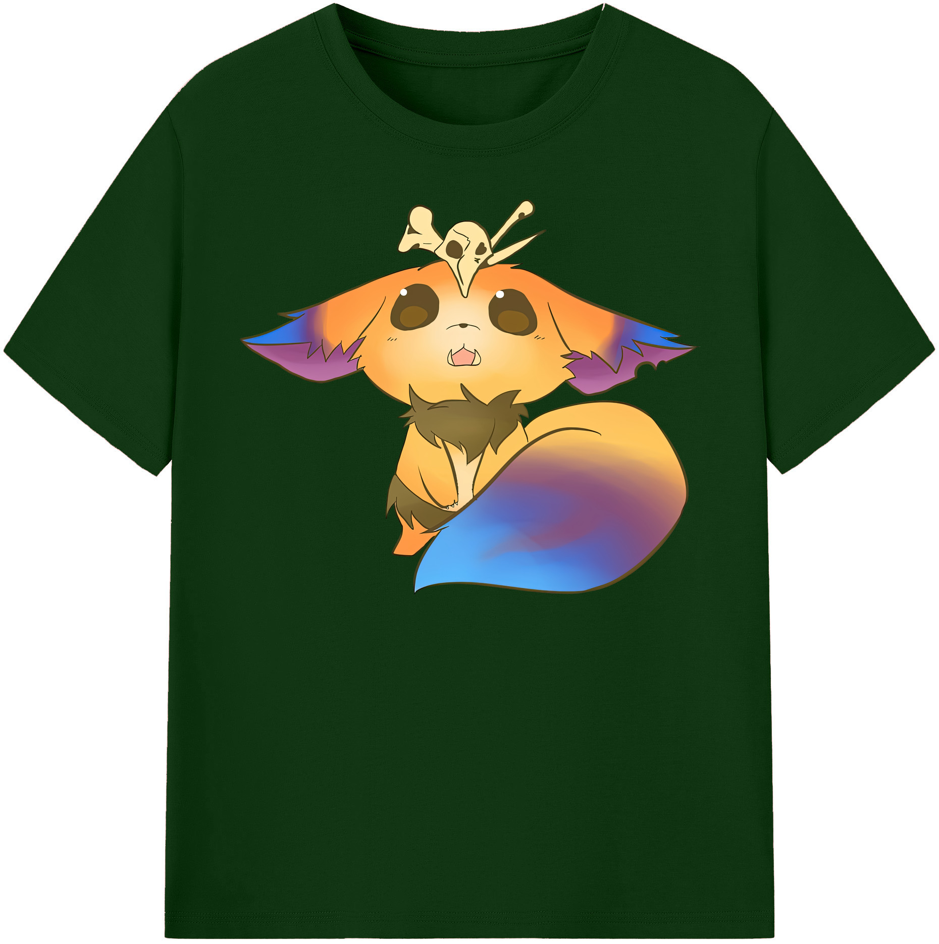 リーグ・オブ・レジェンド League of Legends LOL 綿100％半袖Tシャツ（フロントプリント）